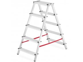 Obojstranný schodíkový rebrík