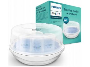 STERYLIZATOR MIKROFALOWY PAROWY 1850w PHILIPS AVENT