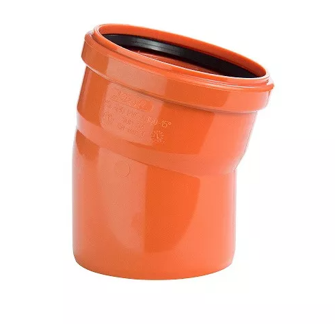 JAKS PVC koleno DN110 15°