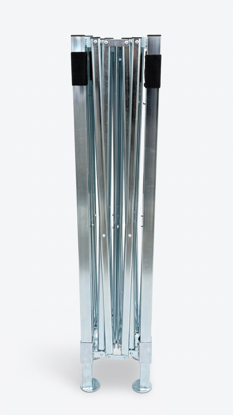 Nožnicový stan PREMIUM QUALITY červený 3 m x 4,5 m