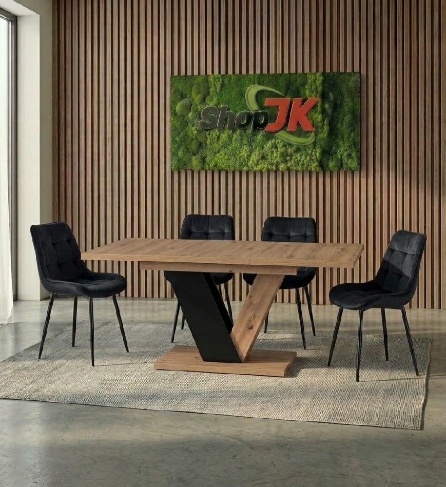JAKS Jedálenský set Chris Clark Black