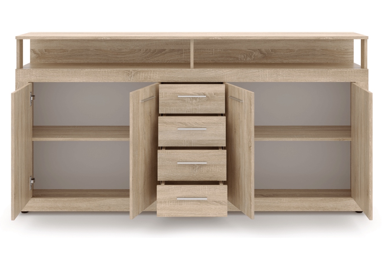 JAKS Komoda 190 cm dub Blago
