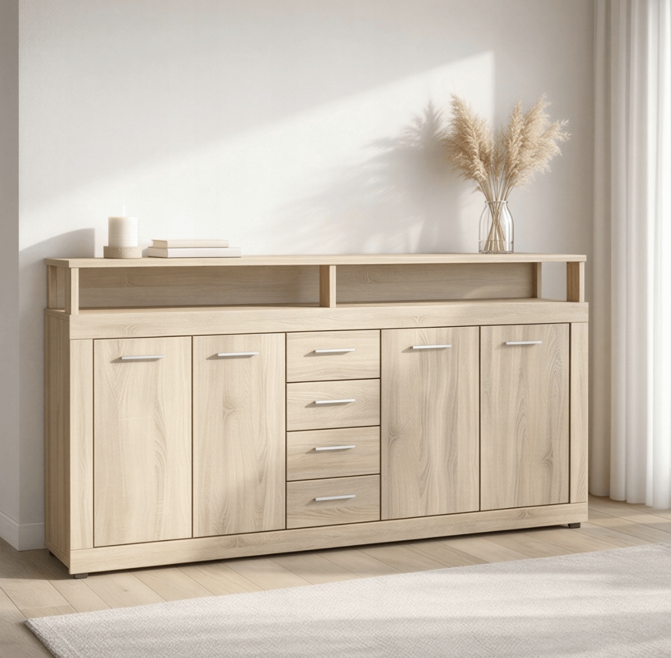 JAKS Komoda 190 cm dub Blago