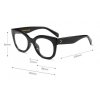 "ZERO" RETRO BROWN GLASSES OK130BR