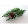 2160 5 vianocny stromcek borovica zasnezena so siskami 150 cm