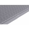 Skladací stôl 180 cm sivý ratanový vzor