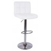 biela barová stolička
