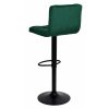 zelená barová stolička