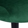zelená jedálenská stolička