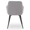 Jedálenská stolička šedá látka Modesto