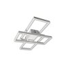 LED STROPNÉ SVIETIDLO GALAXIS ORION 72W 56X37X8 CM BIELE