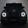 3628samochod autko elektryczne dla dzieci mercedes amg g63 czarny na pilota 13