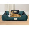 legowisko dla psa kojec kingdog 115x95 cm personalizowane rozbieralne antyslip zielone (5)