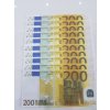 200 EURO banknoty do zabawy i nauki plik 100szt GRATIS Tematyka motyw Banknoty