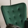 fotel wypoczynkowy uszak lozano z podnozkiem zielony welurowy nowoczesny (4)
