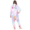 Kostium Onesie rainbow glowing unicorn M 6