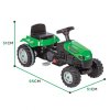 Šliapací traktor zelený rozmery