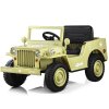 Elektrické autíčko Jeep Willys béžové PA0263BE