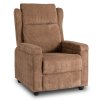 Polohovacie kreslo hnedé menčester Spencer