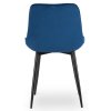 Jedálenská stolička modrá velúr Chris