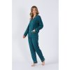dvojdielne dámske pyžamo s vreckami
