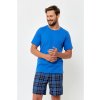 modré pánske pyžamo