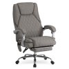Ukážka šedého kancelárskeho kresla Giorgio