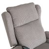 Masážne kreslo šedé menčester Sebastián