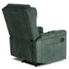 Masážne kreslo zelené menčester Sebastián