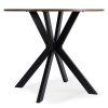Okrúhly stôl 90 cm čierny Lauren
