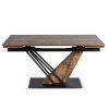 Rozkladací stôl Rex 160 - 220 cm dub rustikálny