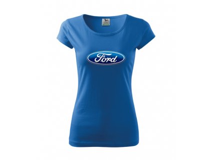 dámske tričko ford modré