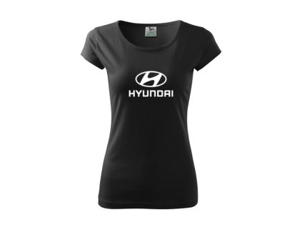dámske tričko hyundai čierne