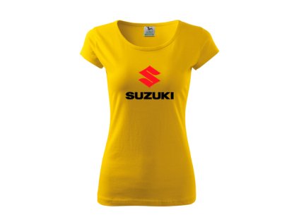 dámske tričko suzuki žlté