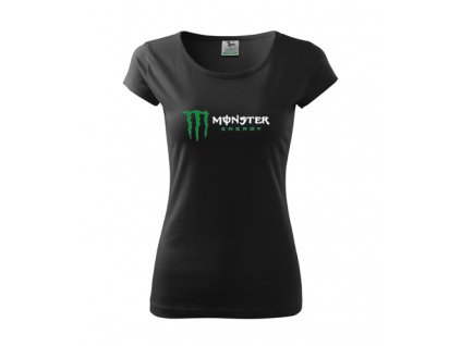 dámske tričko monster čierne 2