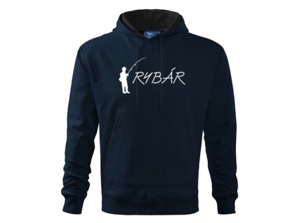 mik s kap rybar tmavomodra