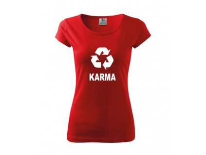 damske cervene karma
