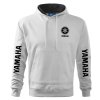 mikina s kapucňou yamaha biela 2