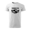 biele tričko simson