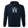 mikina s kap polib navy