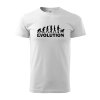 biele tricko evolution