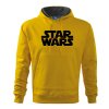 mikina s kapucnou star zlta