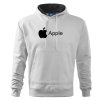 mikina s kap apple biela 2