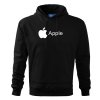 mikina s kap apple cierna 2