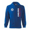 mikina so zipsom chelsea modra