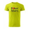 poker tricko neon