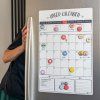 Magnetic Family Calendar - Monthly & Weekly Layout