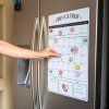 Magnetischer Familienkalender - Monats- & Wochenansicht