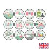 Chores magnet set Schoolchildren English