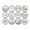 Chores magnet set Schoolchildren German